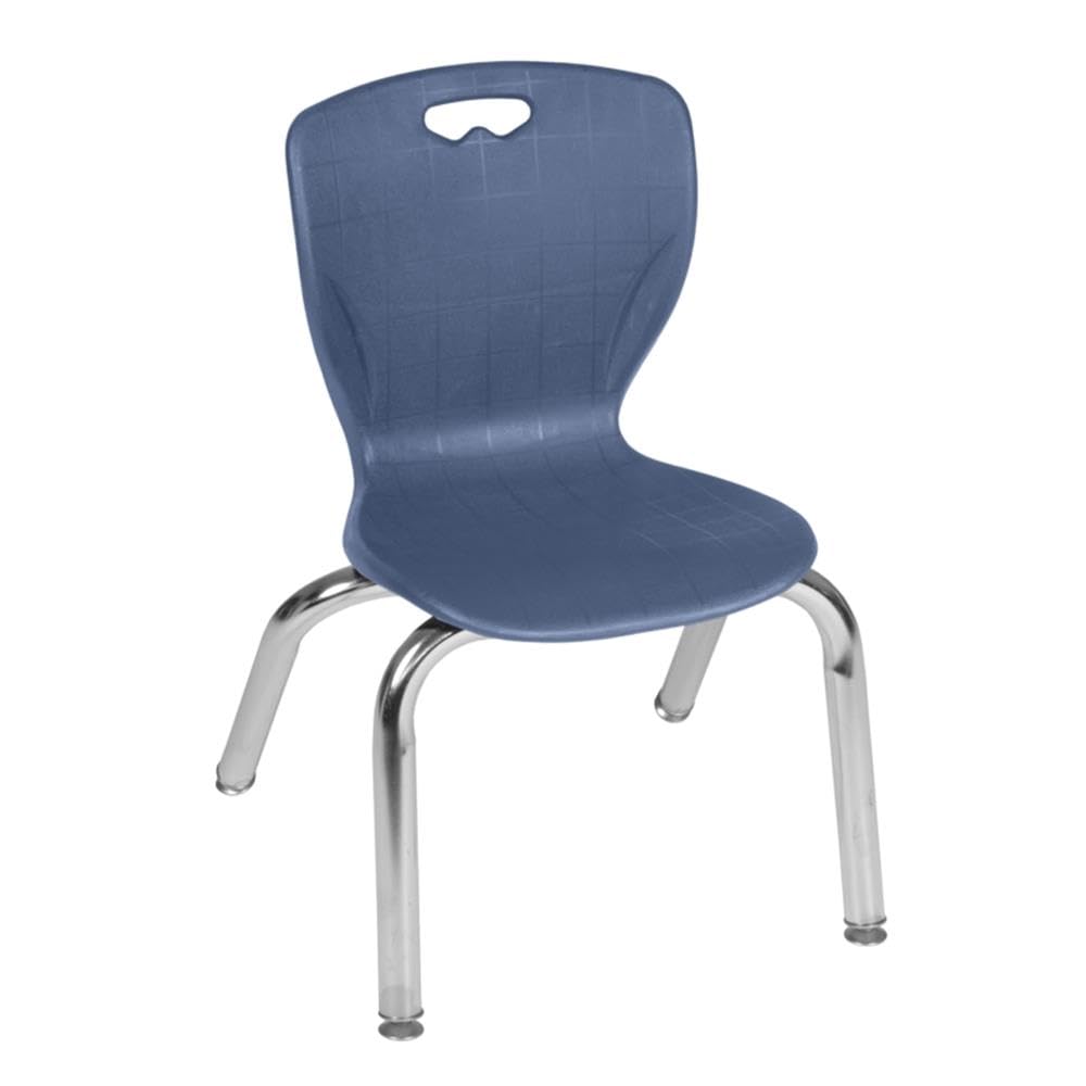 30" Square Mobile Table with 4 Stackable Chairs D470172