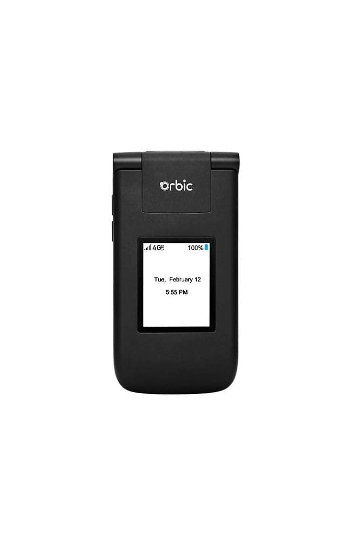 4G LTE 8GB Flip Phone Black Z19975