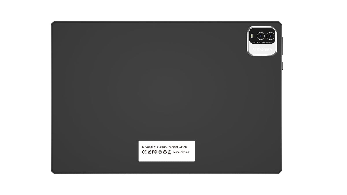 Android 15 Tablet 10 Inch 18GB RAM 128GB ROM Black B5851