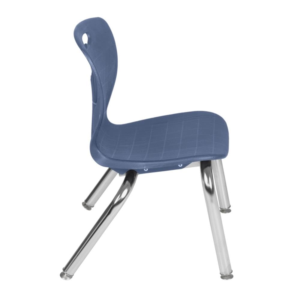 30" Square Mobile Table with 4 Stackable Chairs D470172