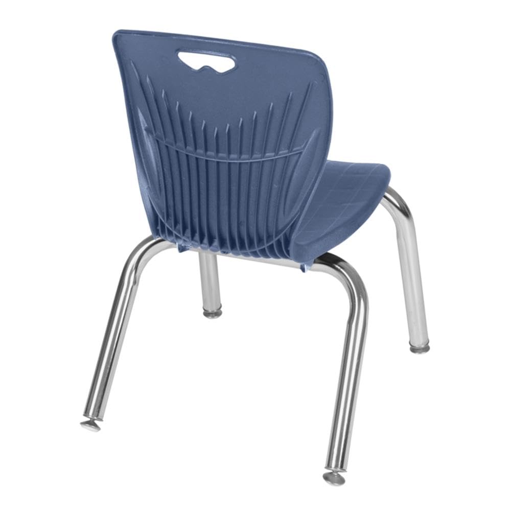 30" Square Mobile Table with 4 Stackable Chairs D470172