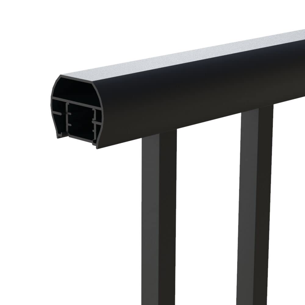 8’ x 36” Matte Black Aluminum Stair Kit J629519