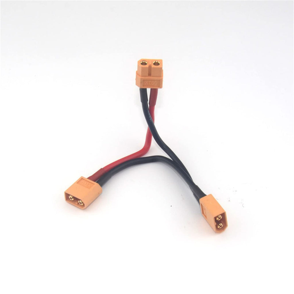 Battery Extension Cable Connector with 14awg Silicone Cord E786