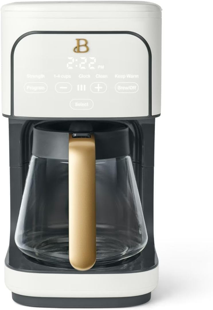 12-Cup Programmable Coffee Maker with Glass Carafe V5039