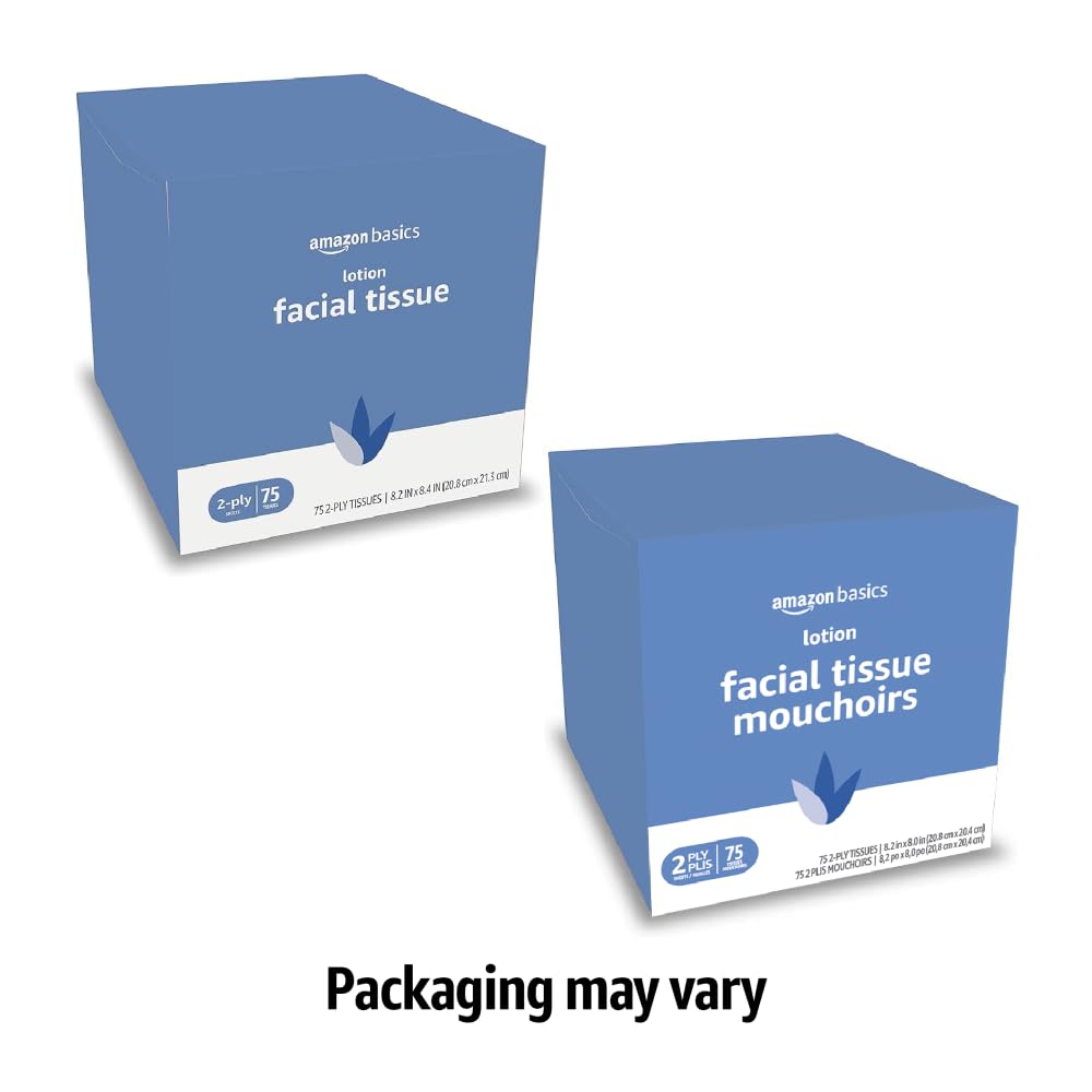 2-Ply Lotion Facial Tissues 300 Count 4 Boxes G728