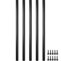 101 Pack 32" Black Metal Balusters D893609