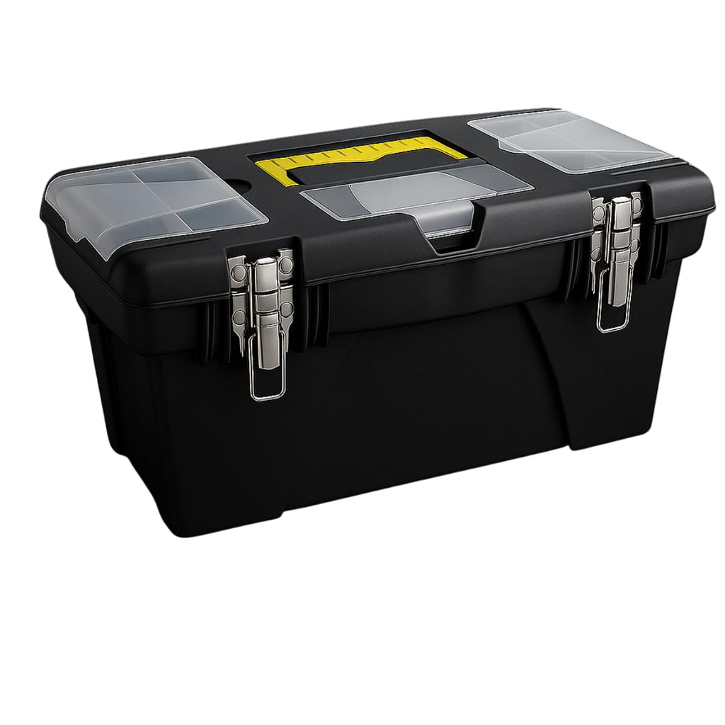 Plastic Tool Box with Metal Latches L35280