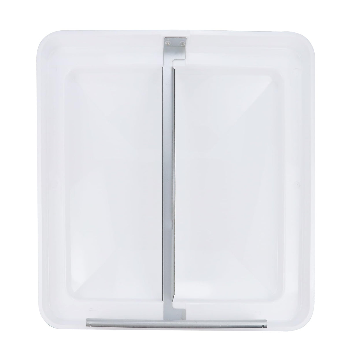 14" White Plastic Square RV Roof Vent Cover P698506