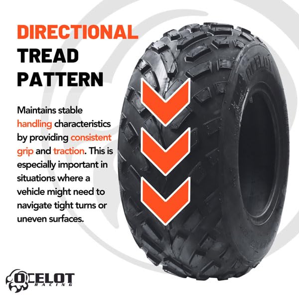 19x7-8 All Terrain 4-Ply ATV Tires Q679