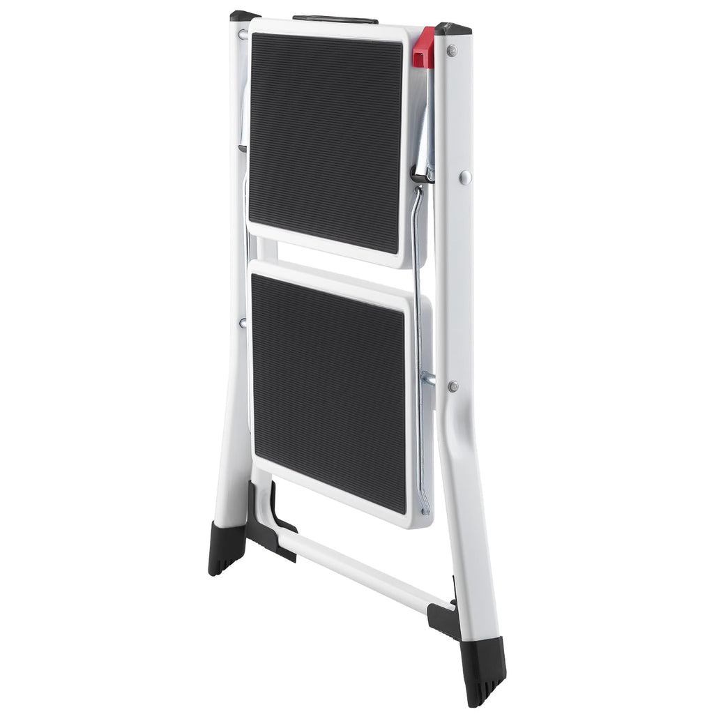 2-Step 330lbs Capacity Folding Steel Step Stool Y888