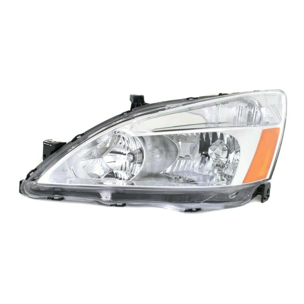 Headlight Set Left Right Clear Lens C7043