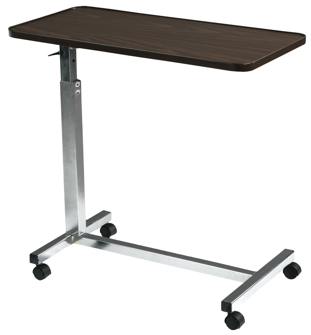Non Tilt Top Overbed Table with Wheels K760810
