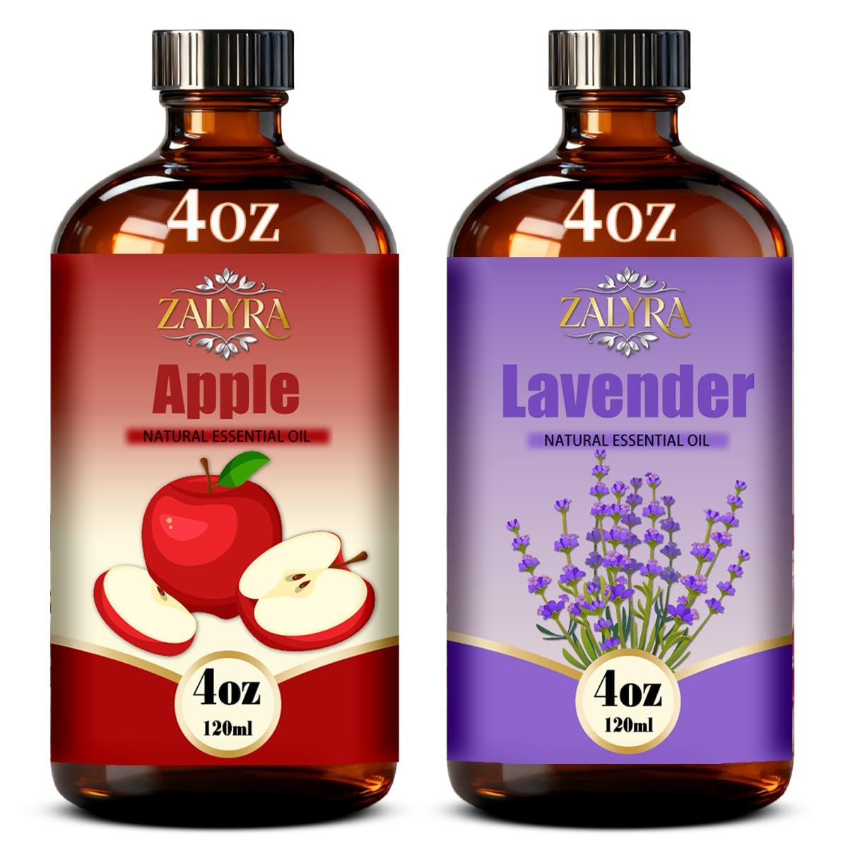 Apple&Lavender Essential Oil 4 Fl Oz+0.33 Fl Oz V447500