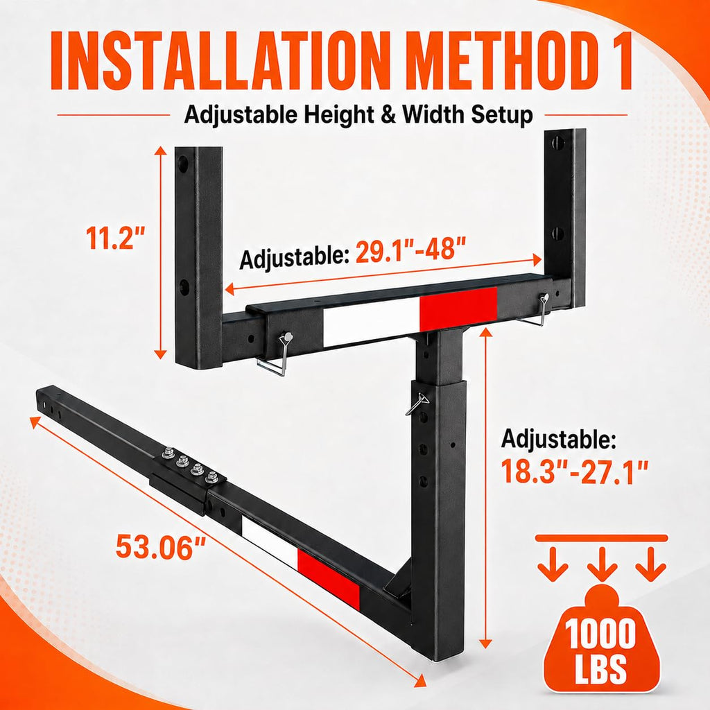 Truck Bed Extender Hitch Mount B8933