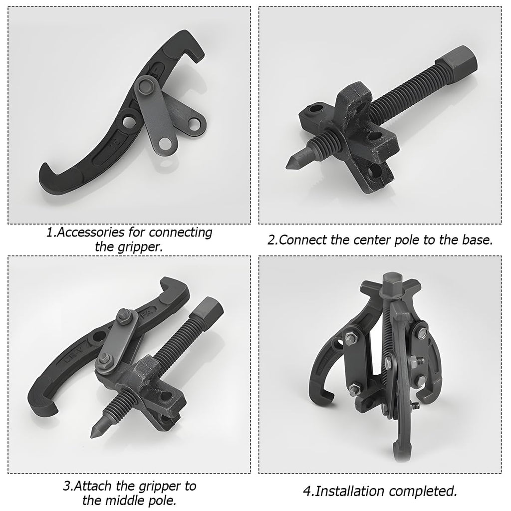 6 Inch 3-Jaw Bearing Puller with Reversible Jaws G722