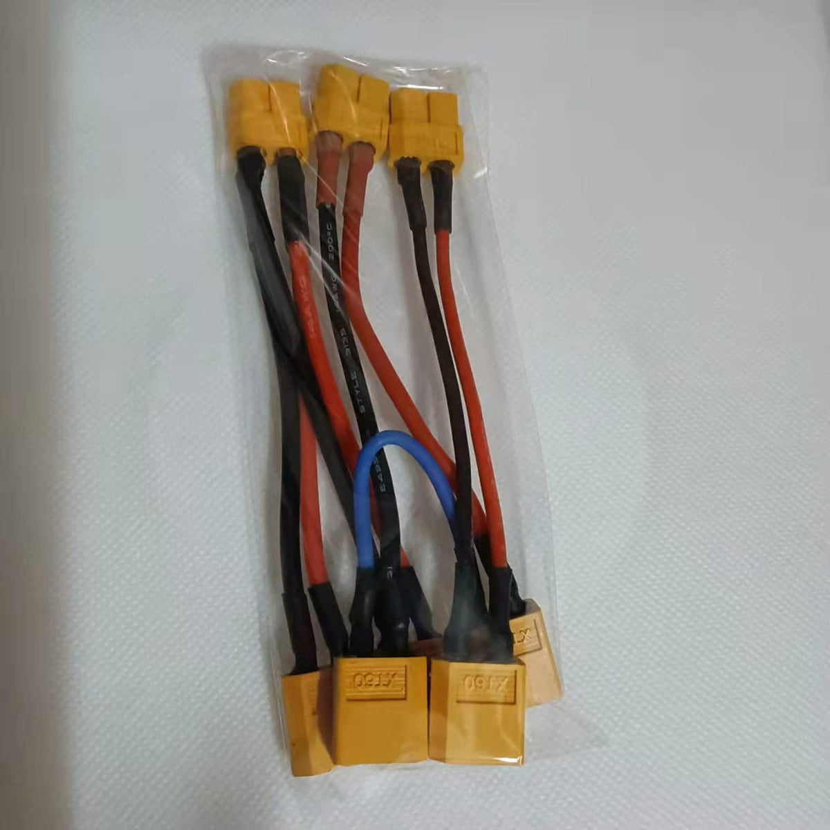 Battery Extension Cable Connector with 14awg Silicone Cord E786