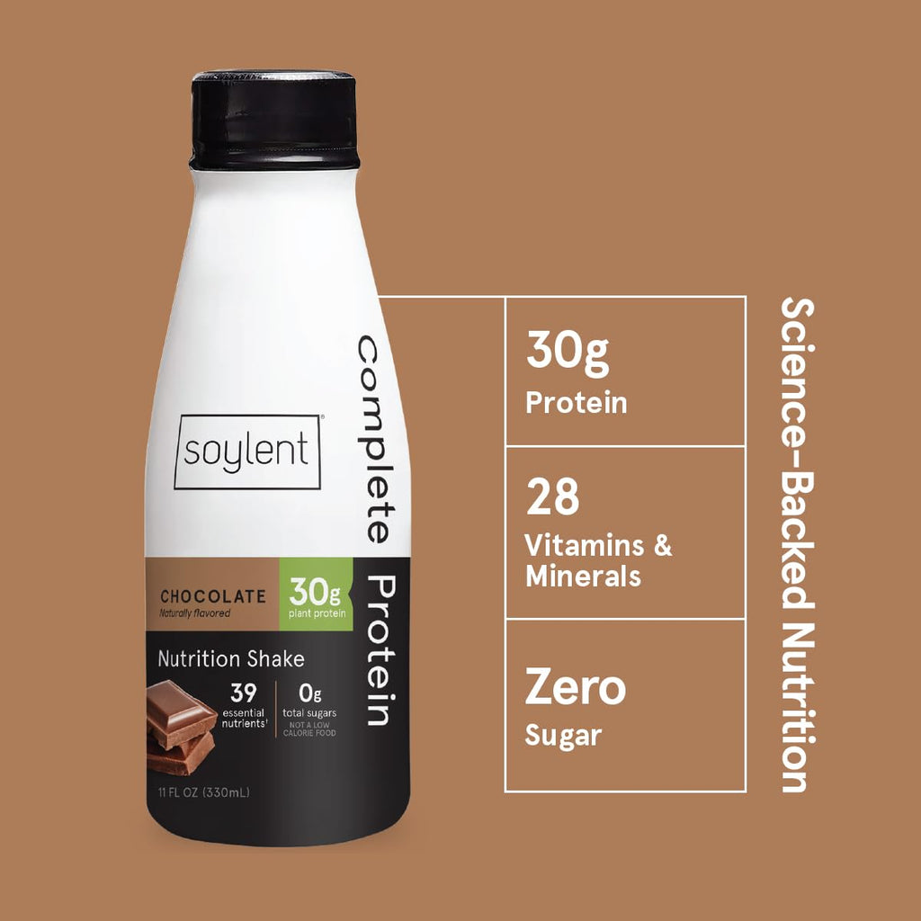 Chocolate Vegan Protein Shake 11oz 12 Pack X453