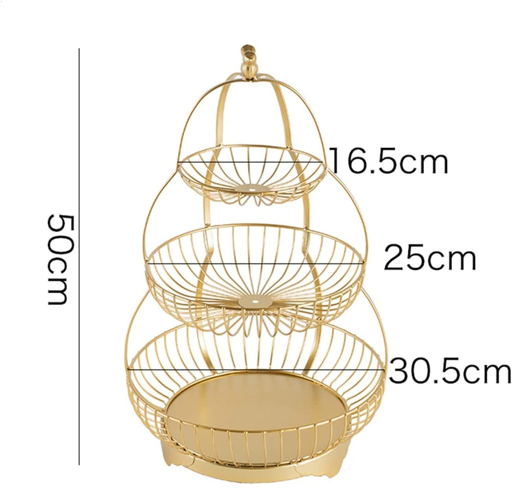3-Tier Metal Fruit Basket E326972