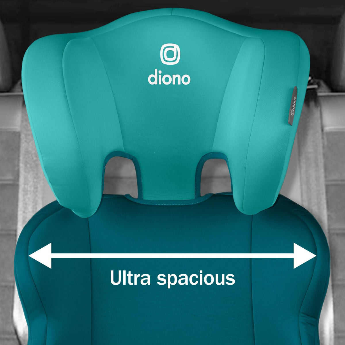High Back Booster Car Seat with Rigid Latch, Blue D20541