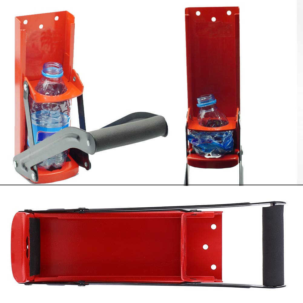 500ml Can Crusher Red Steel Rubber Handle K83975