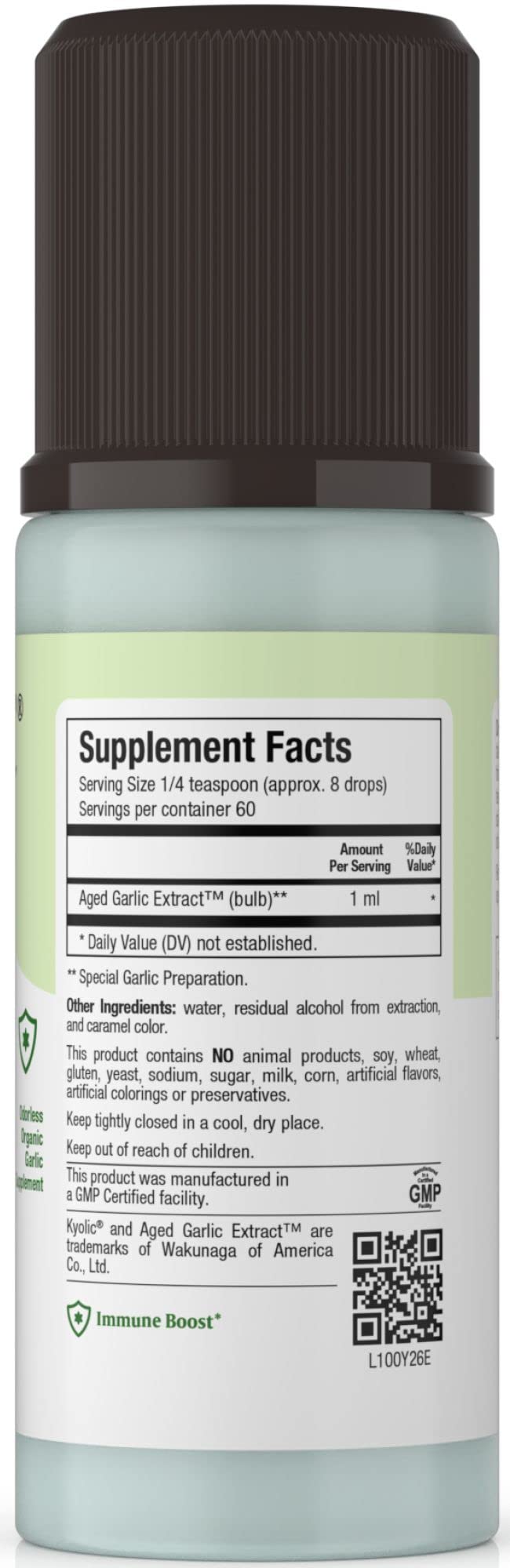 Odorless Aged Garlic Extract Liquid 2 Pack D70802