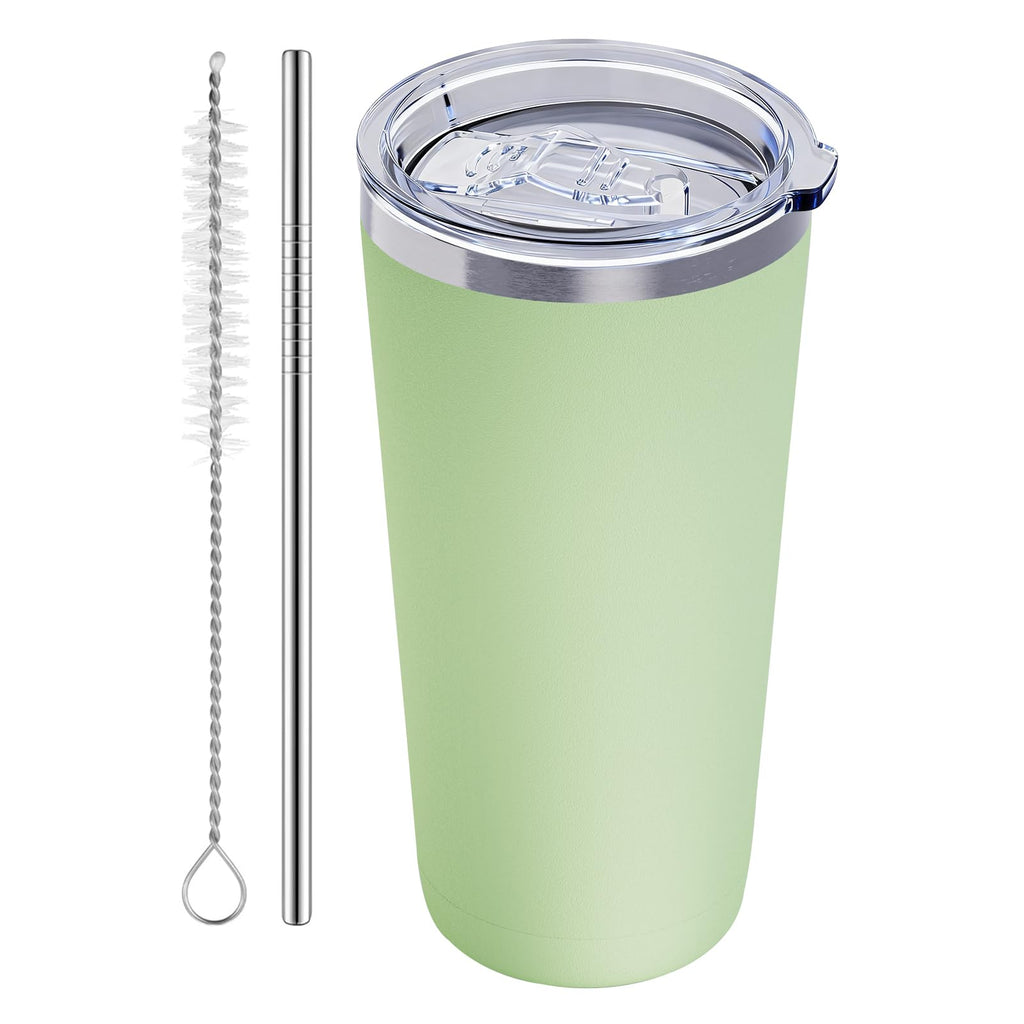 20oz Stainless Steel Travel Coffee Tumbler W5806