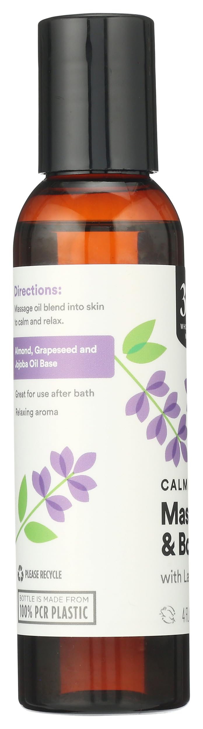 Massage & Body Oil with Lavender, 4 Fl Oz O2427