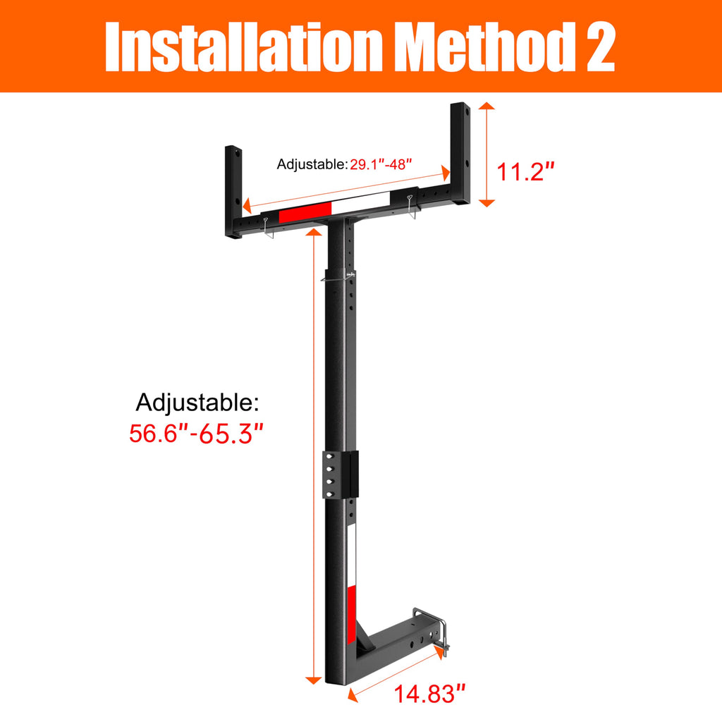 Truck Bed Extender Hitch Mount B8933