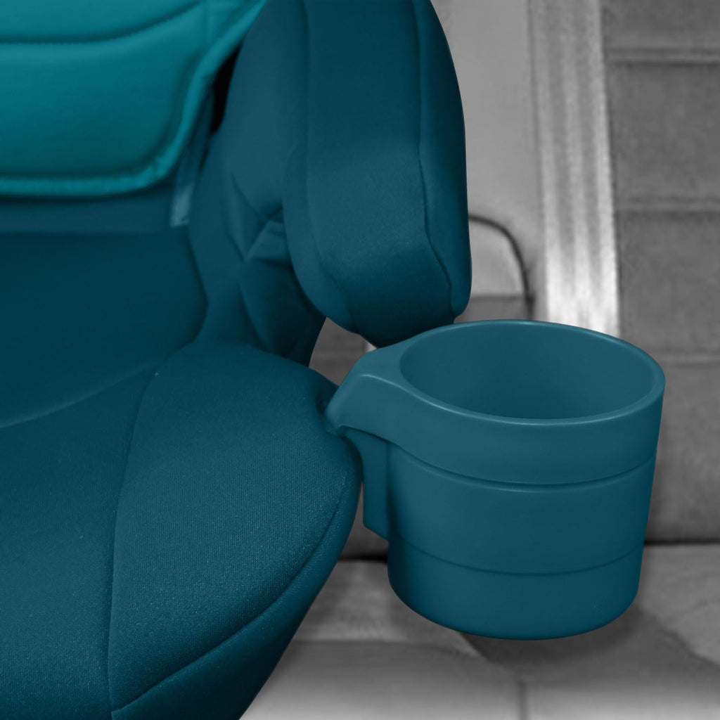 High Back Booster Car Seat with Rigid Latch, Blue D20541
