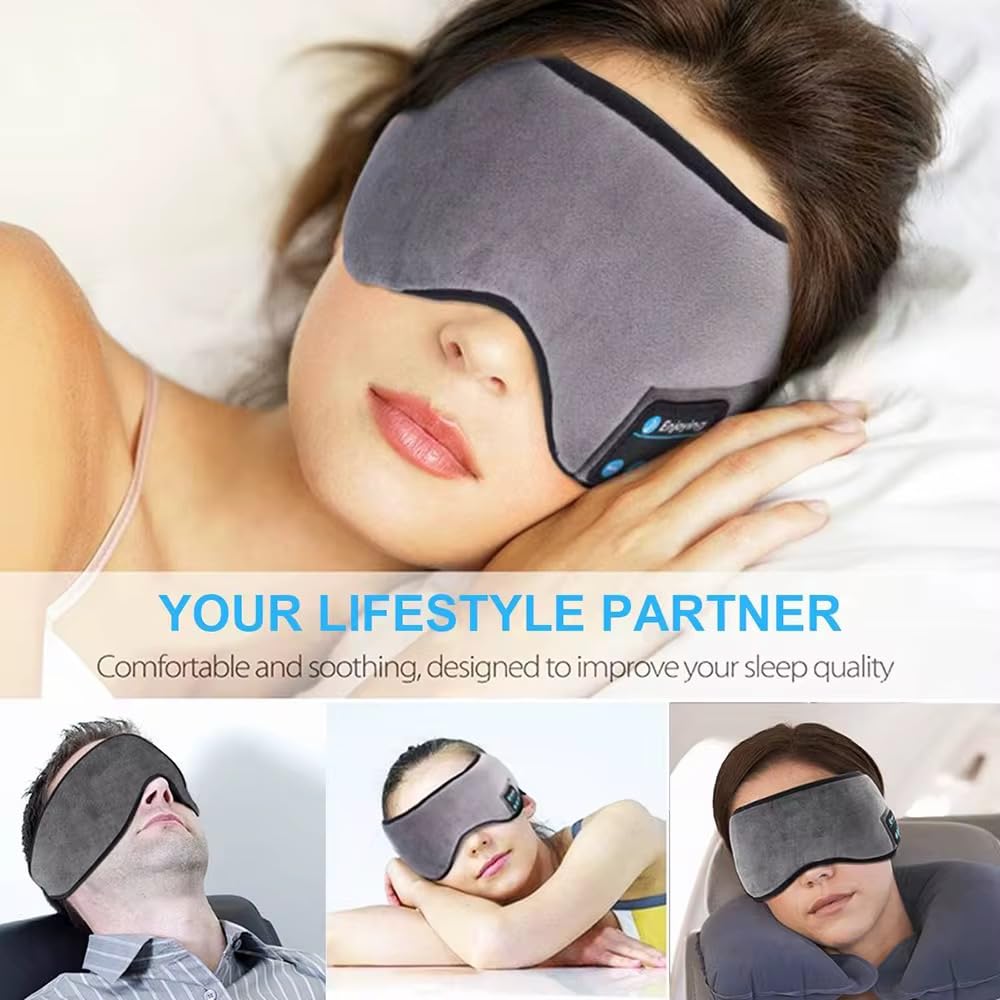 Bluetooth Sleep Mask with Built-in Headphones Q865516