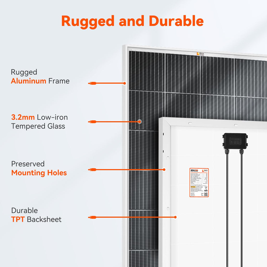 400 Watt Complete Solar Kit E380827