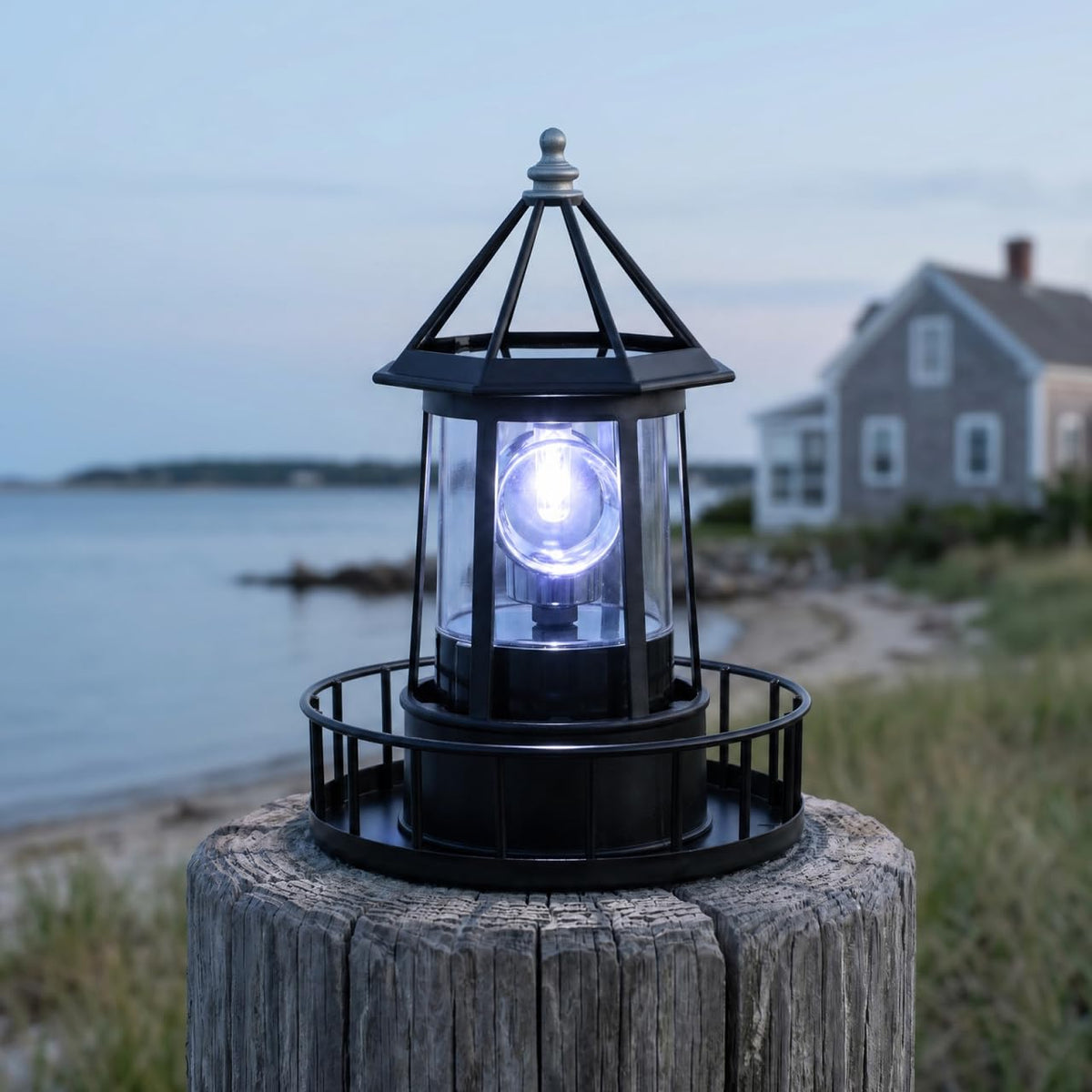 Solar Lighthouse Lamp X70595