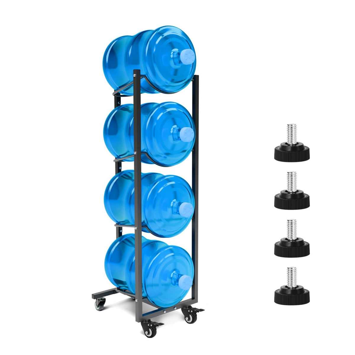 5 Gallon Water Jug Holder with 4 Wheels J8325