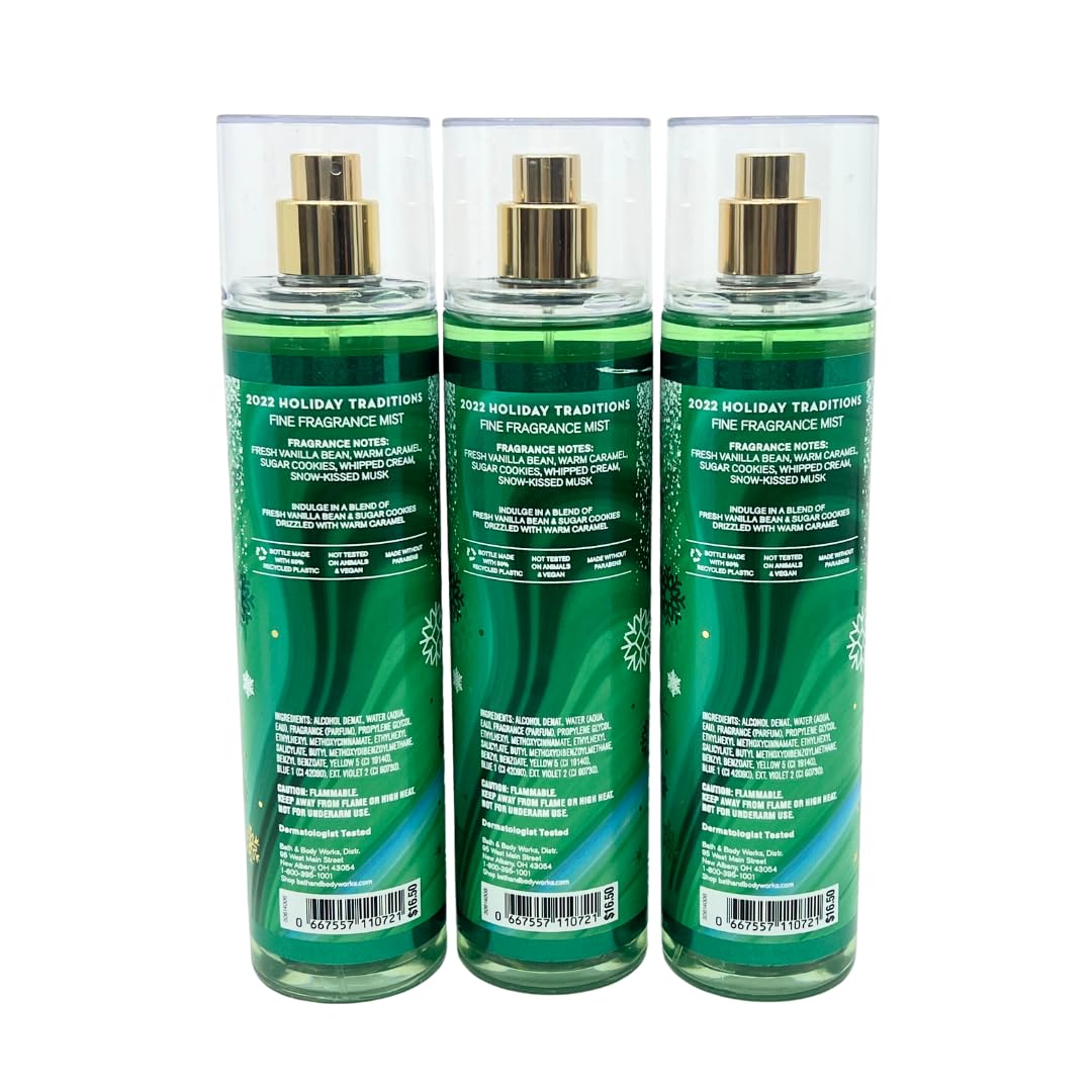 Vanilla Bean Noel Fine Fragrance Mist 8oz J3110