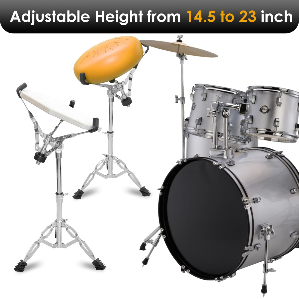 Adjustable Tripod Snare Drum Stand Z627