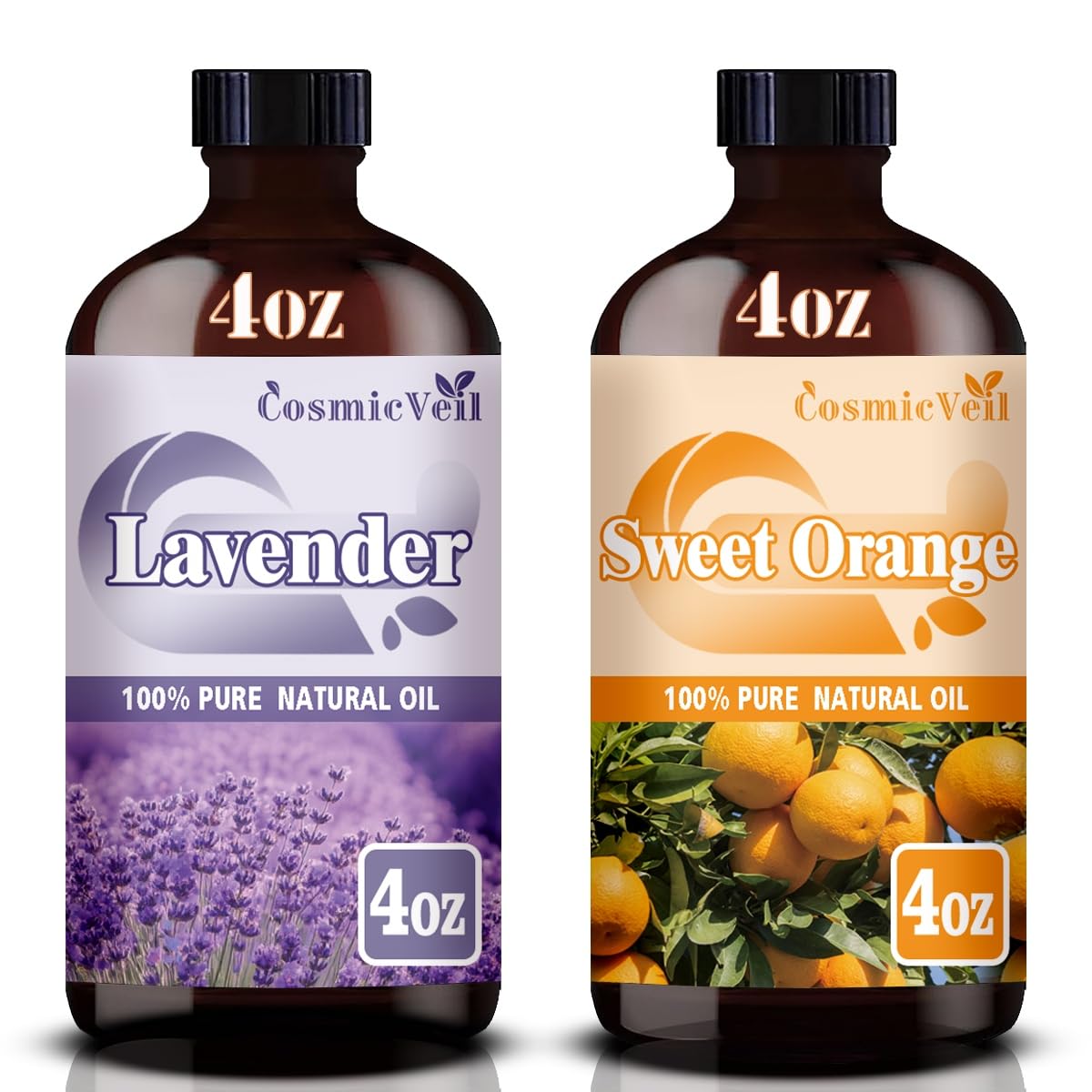 Lavender and Sweet Orange Essential Oil 4 Fl Oz P9888