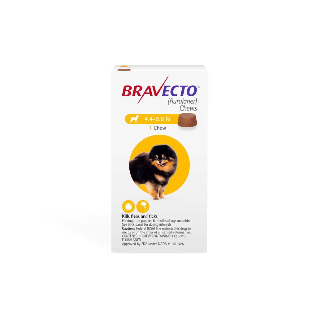 Flea & Tick Chew for Dogs 4.4-9.9 lbs X3318