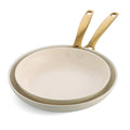 Nonstick Ceramic 2 Piece Frying Pan Skillet Set X443517