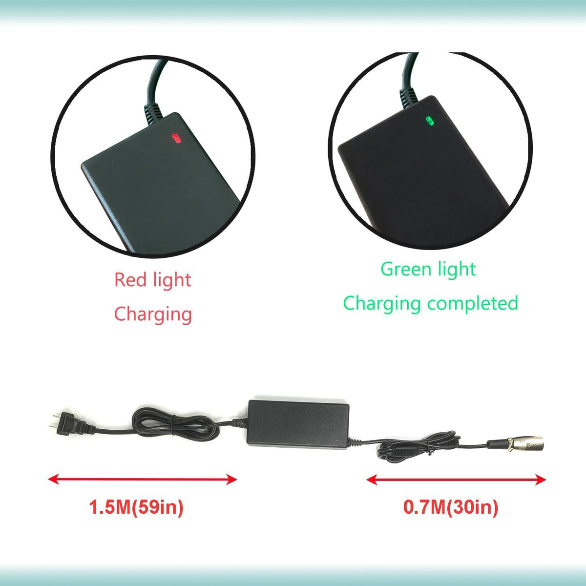 29.4V 2A 3 Pin XLR Charger X685