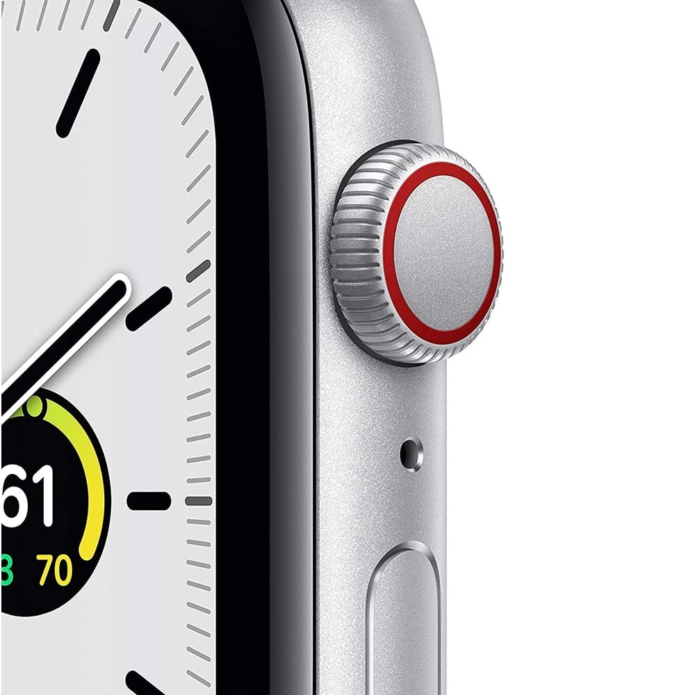 Silver Aluminum Case with White Sport Band 40mm Smartwatch A4504