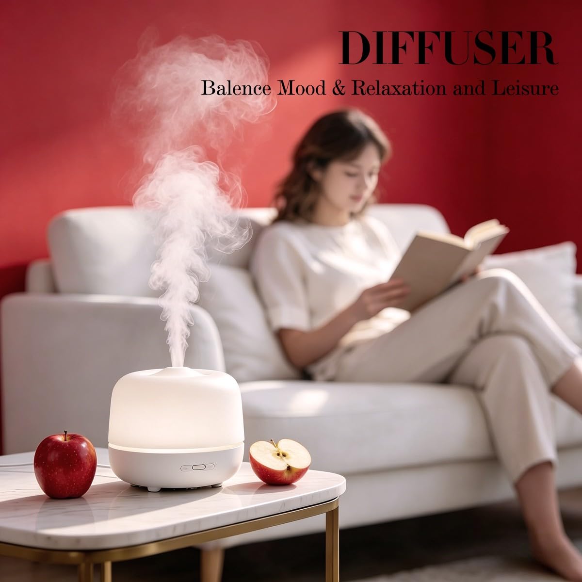 Apple&Lavender Essential Oil 4 Fl Oz+0.33 Fl Oz V447500
