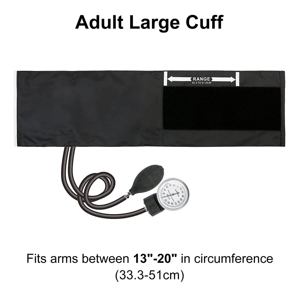 Large Adult Blood Pressure Cuff with Carrying Case K386183