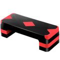 27'' Adjustable Non-Slip Aerobics Stepper with 4 Risers U937