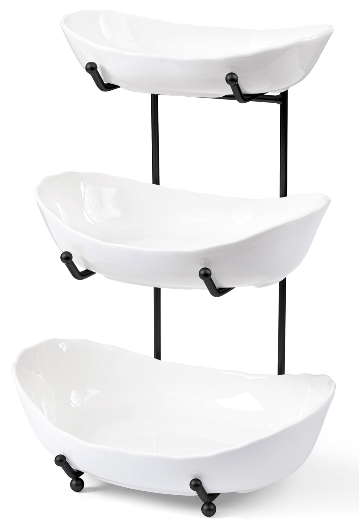 3 Tier Ceramic Fruit Bowl G720