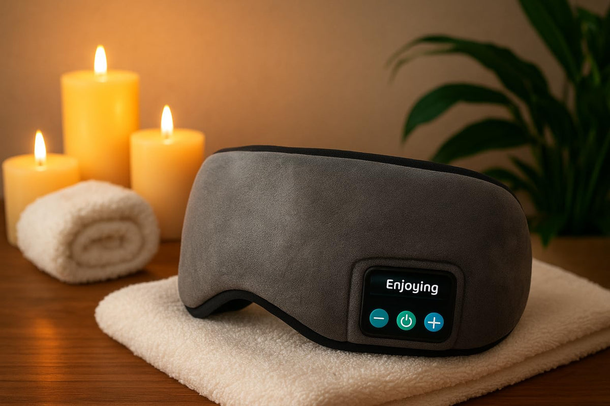 Bluetooth Sleep Mask with Built-in Headphones Q865516