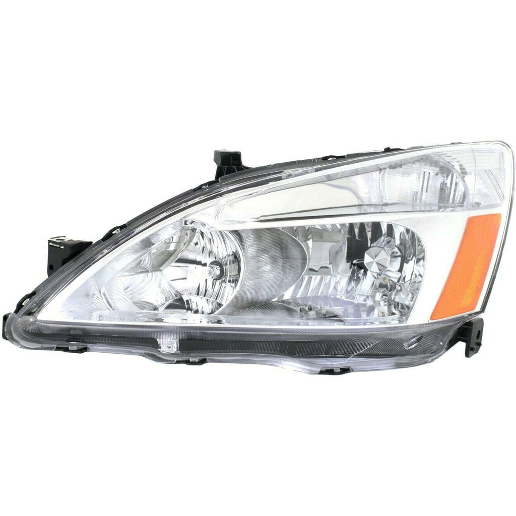 Headlight Set Left Right Clear Lens C7043