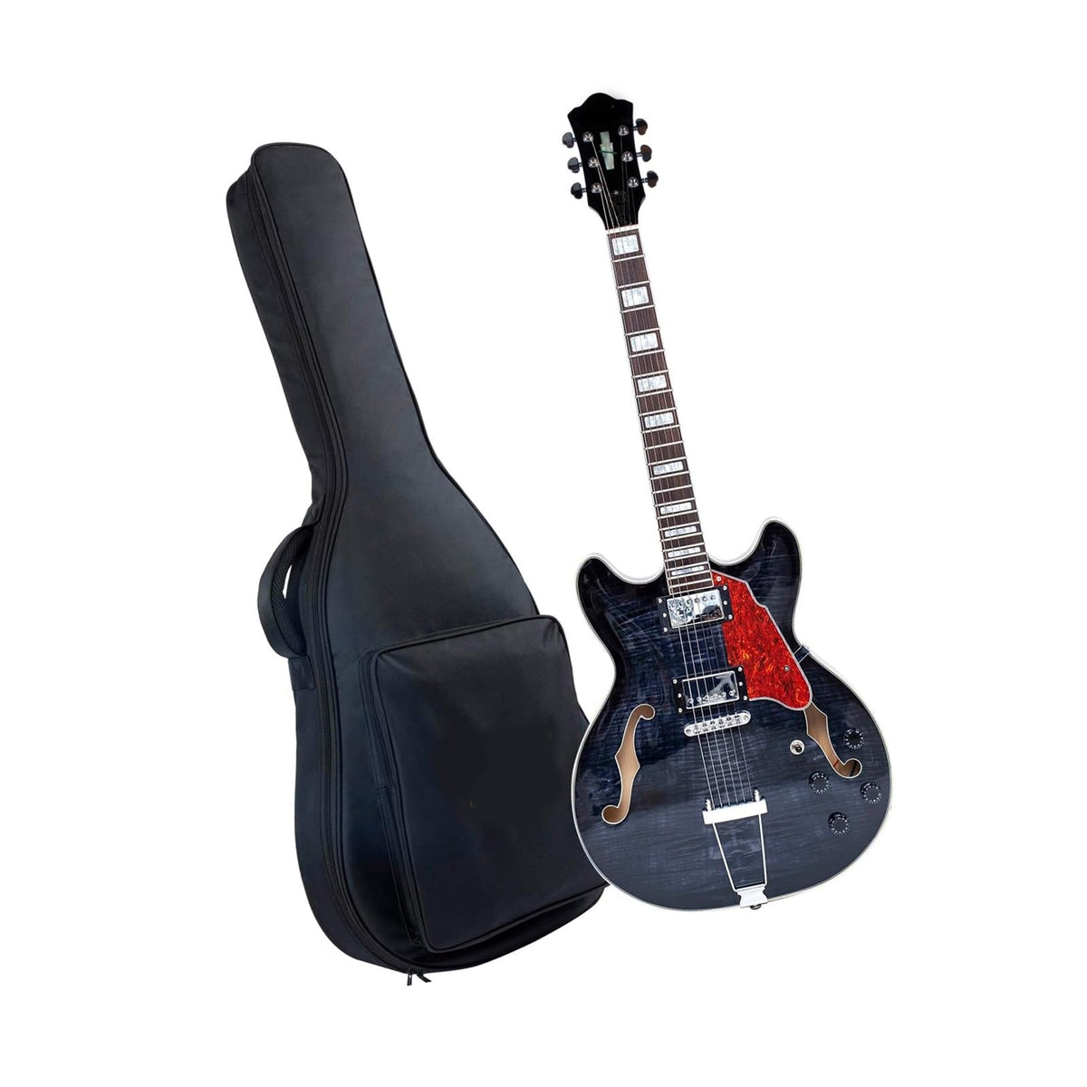 Semi Hollow Electric Guitar with Case Z320403