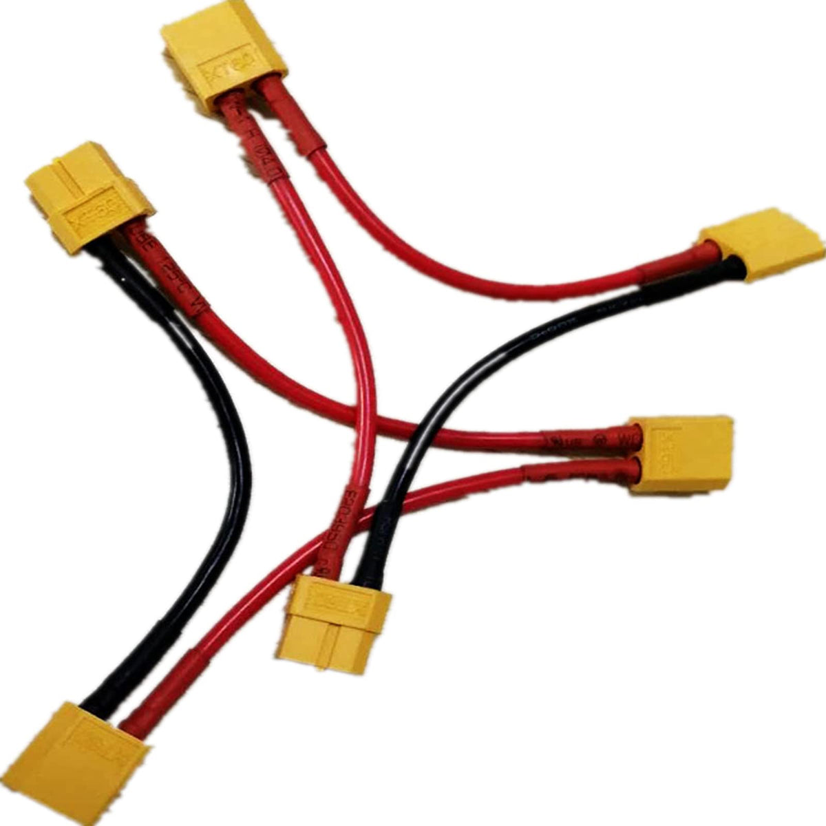 Battery Extension Cable Connector with 14awg Silicone Cord E786