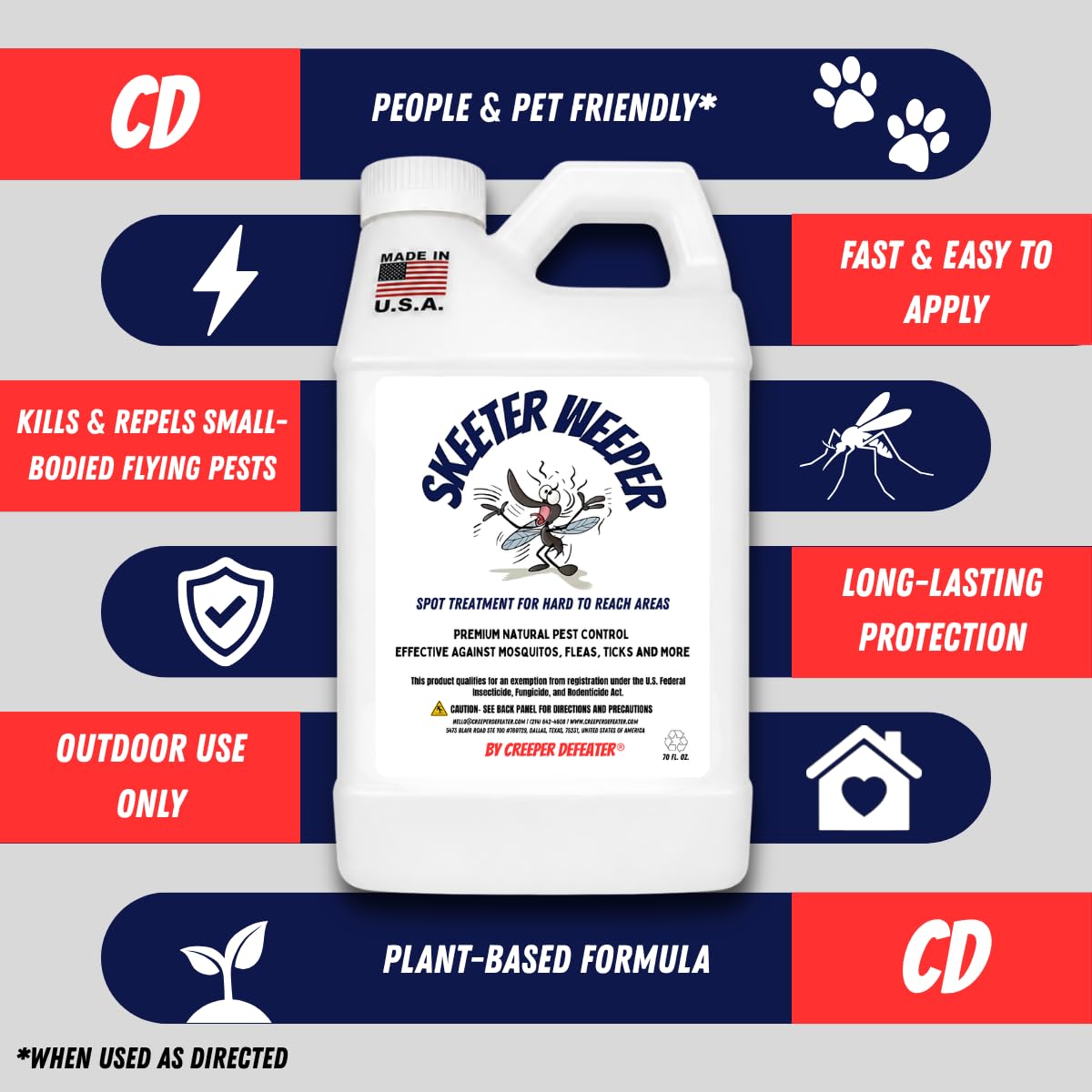 Natural Mosquito & Insect Control Spot Treatment Spray L61889