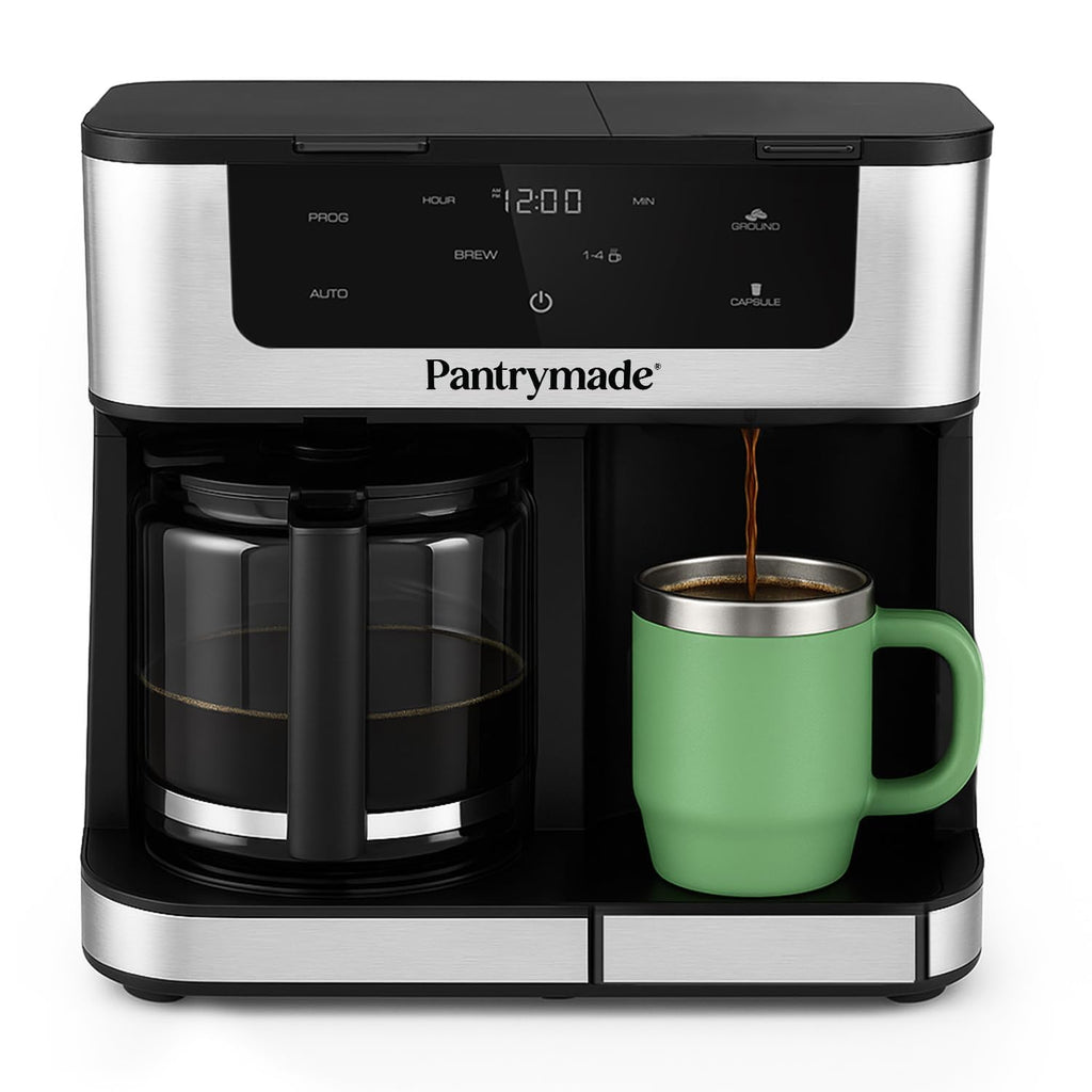 Black Dual Brew 12-Cup Coffee Maker M147